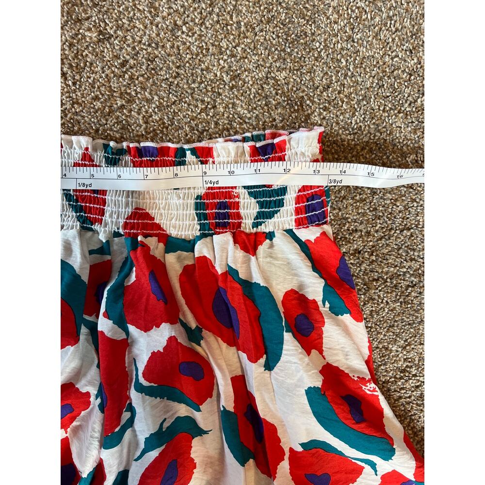 Bucket List Short and Shirt Set.  Flowered. Top is Medium Bottom is Large. - Picture 6 of 9